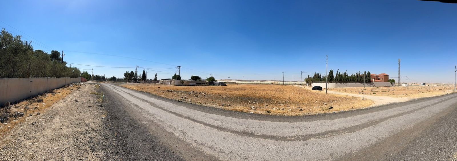 قطعة أرض مميزة للبيع في الطنيب قرب شارع المطار